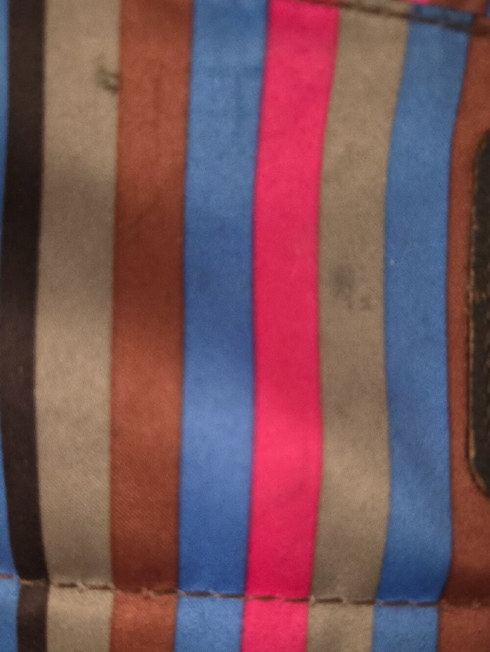 Bric's Striped Carry-On Roller Bag, Blue/Brown/Pink - Picture 4 of 7